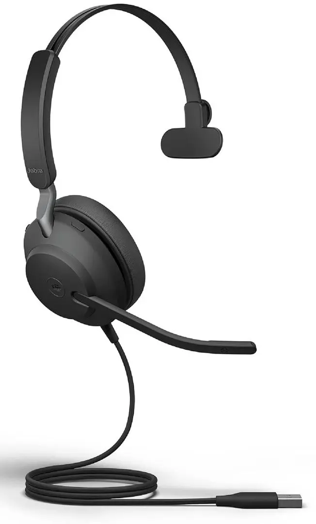 Моногарнитура Jabra Evolve2 40 SE USB-A MS Mono (Black)
