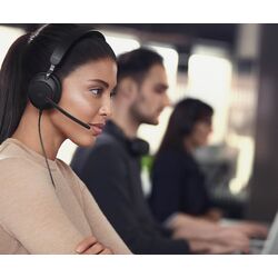 Моногарнитура Jabra Evolve2 40 SE USB-A MS Mono (Black) Thumb