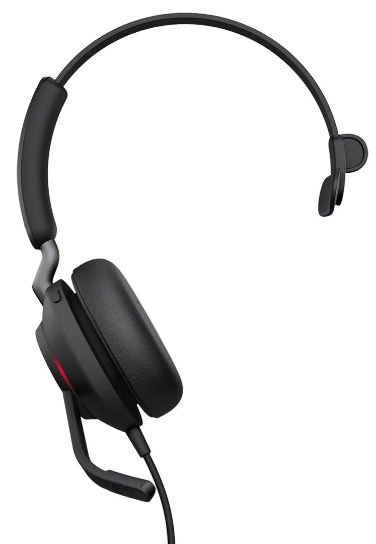Casca mono Jabra Evolve2 40 SE USB-C UC Mono (Black)