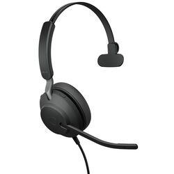 Casca mono Jabra Evolve2 40 SE USB-C UC Mono (Black)