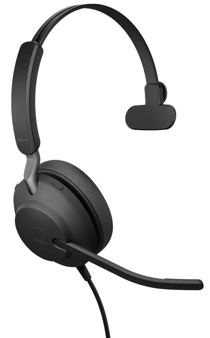 Casca mono Jabra Evolve2 40 SE USB-C UC Mono (Black)