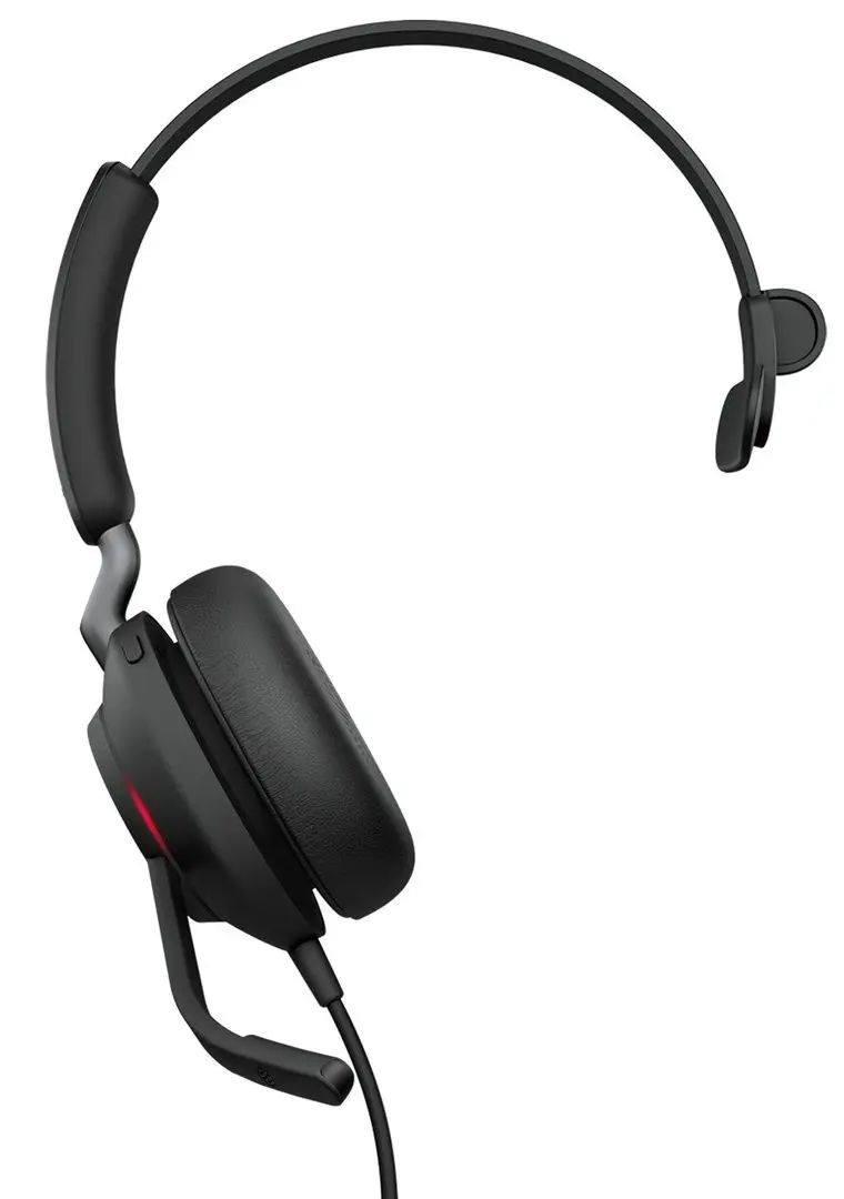 Casca mono Jabra Evolve2 40 USB-A MS Teams Mono (Black)