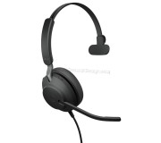 Casca mono Jabra Evolve2 40 USB-A MS Teams Mono (Black)