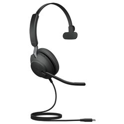 Casca mono Jabra Evolve2 40 USB-A MS Teams Mono (Black) Thumb
