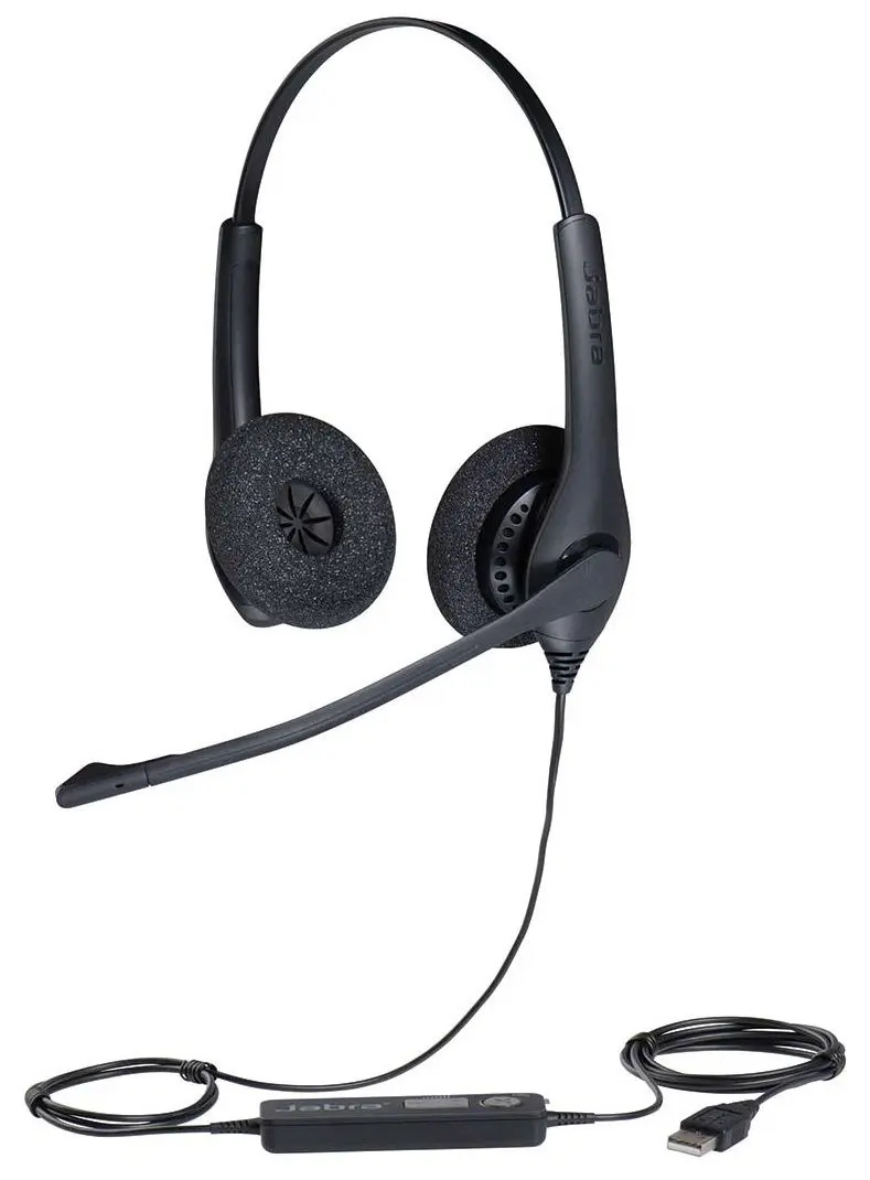 Наушники Jabra Biz 1500 Duo USB (Black)