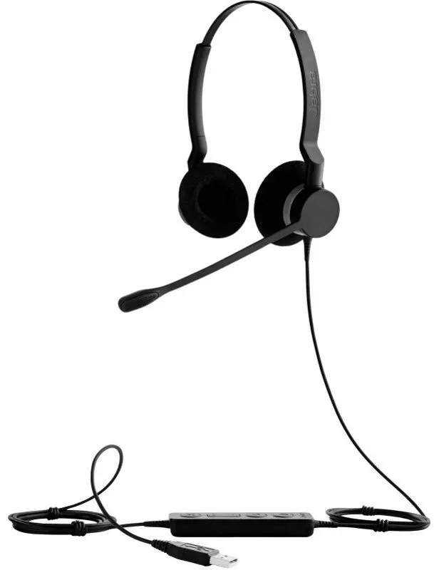 Наушники Jabra Biz 2300 USB MS Duo (Black)