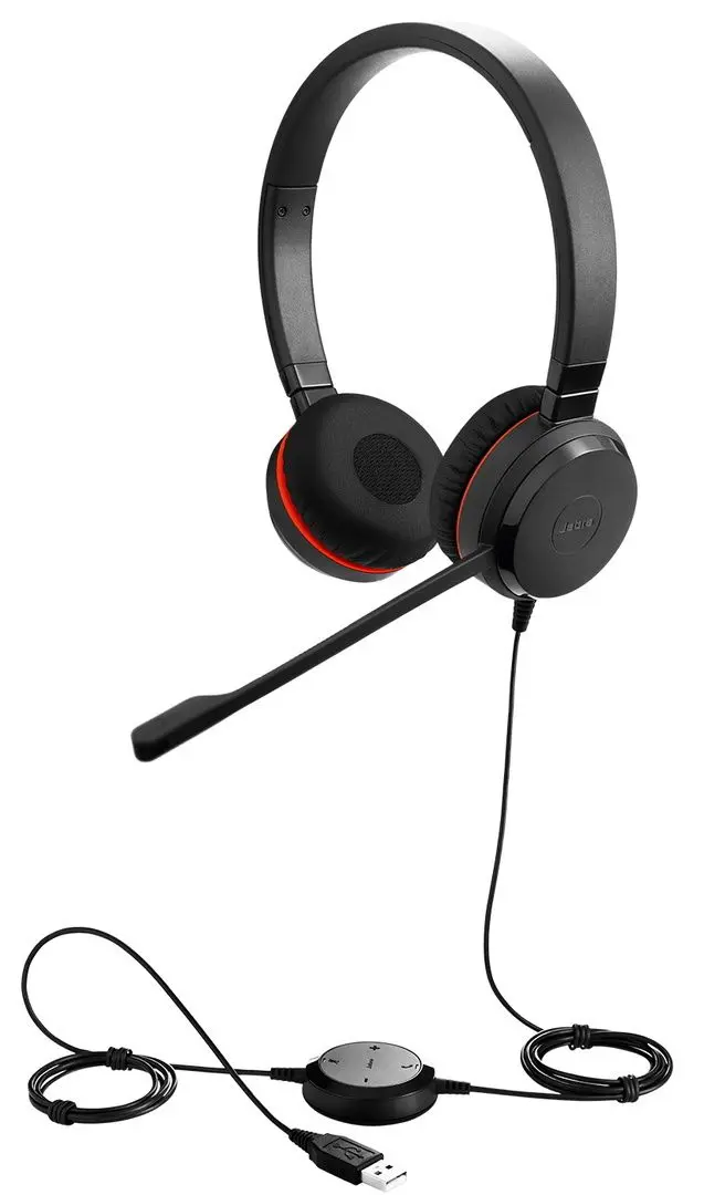 Casti Jabra Evolve 20SE MS Stereo (Black)