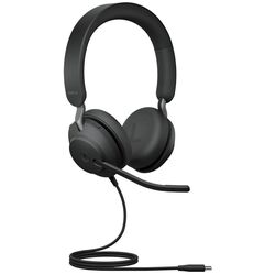 Casti Jabra Evolve2 40 SE JA 24189-999-899 (Black) Thumb