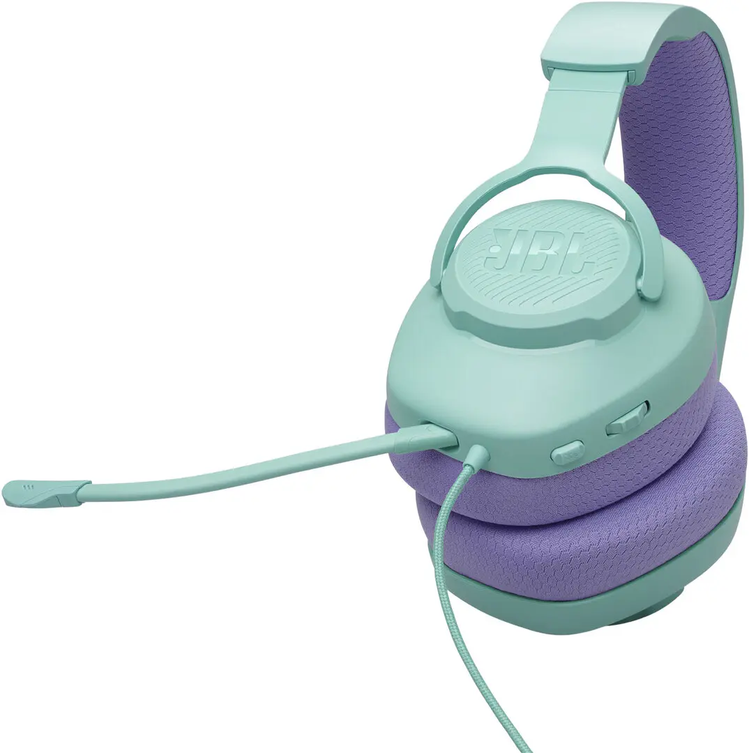 Casti JBL Quantum 100M2 (Cyan)
