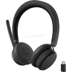 Casti fara fir Lenovo 6550 USB-C (Black)
