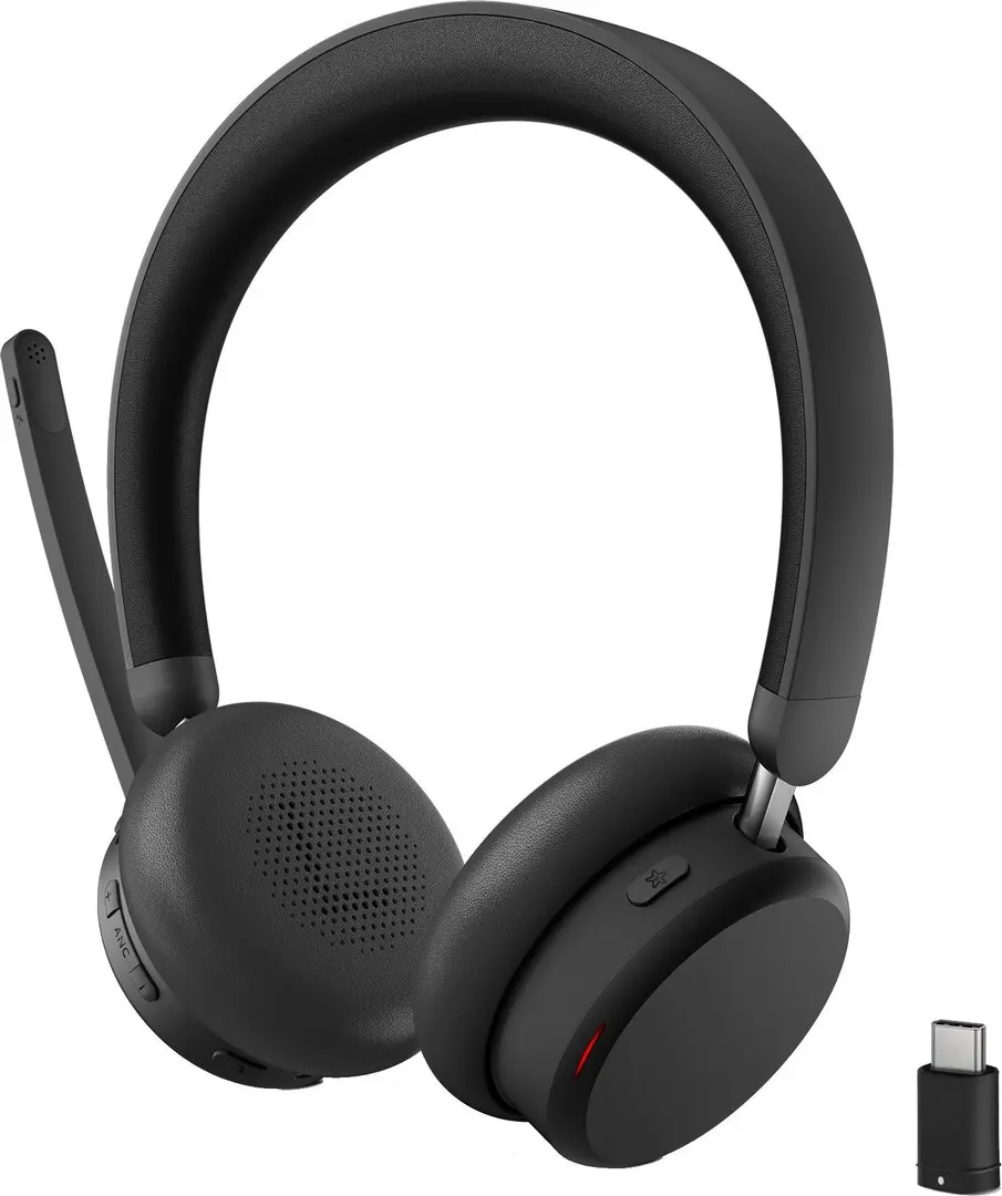 Casti fara fir Lenovo 6550 USB-C (Black)