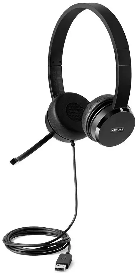 Casti Lenovo 100 Stereo (Black)