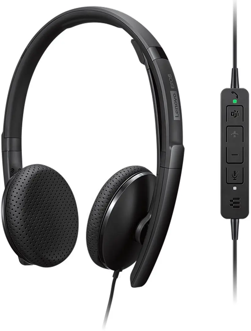 Наушники Lenovo VoIP 4XD1M45626 (Black) - 6