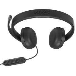 Casti Lenovo Wired VoIP Headset 5000 (Black) Thumb