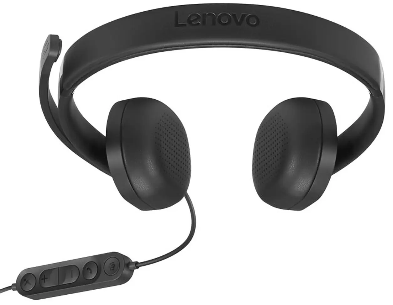 Casti Lenovo Wired VoIP Headset 5000 (Black) - 4
