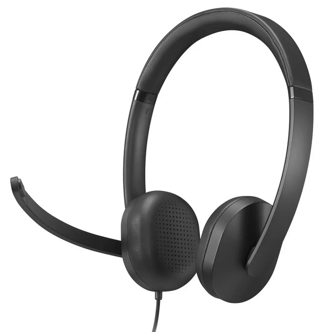 Casti Lenovo Wired VoIP Headset 5000 (Black)