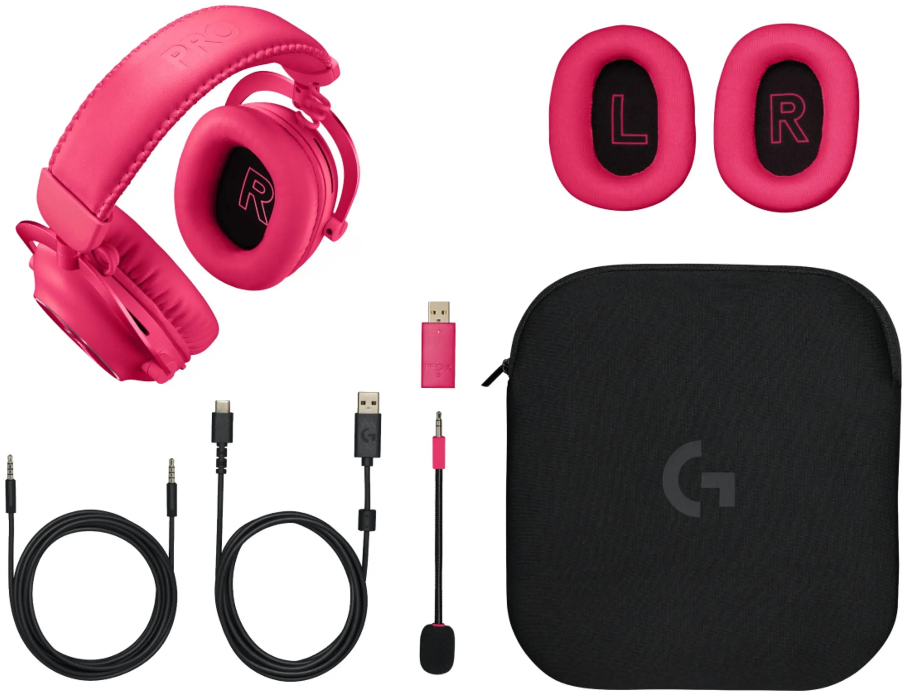 Беспроводные наушники Logitech G Pro X 2 (Magenta) - 6