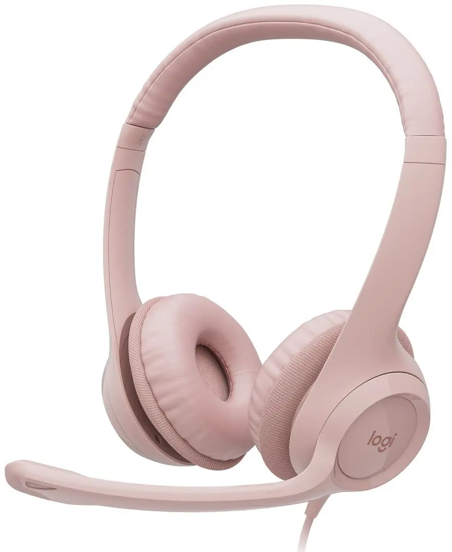 Casti Logitech H390 (Rose)
