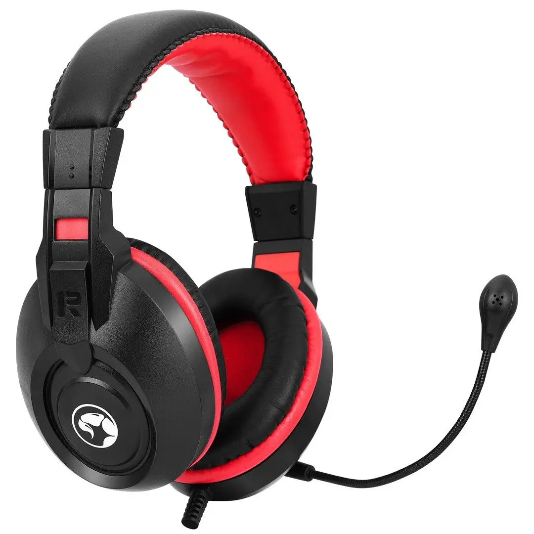 Casti Marvo HG8321S (Black/Red)