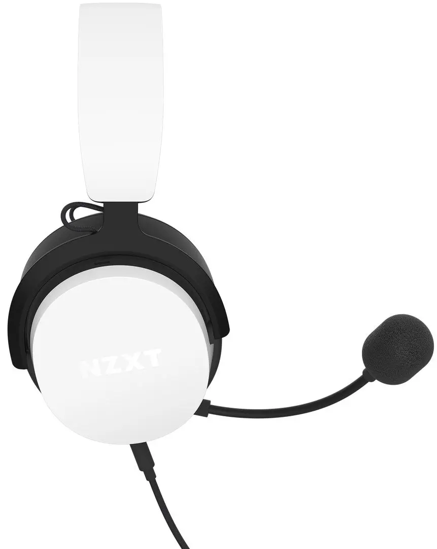 Casti NZXT Relay (White/Black)