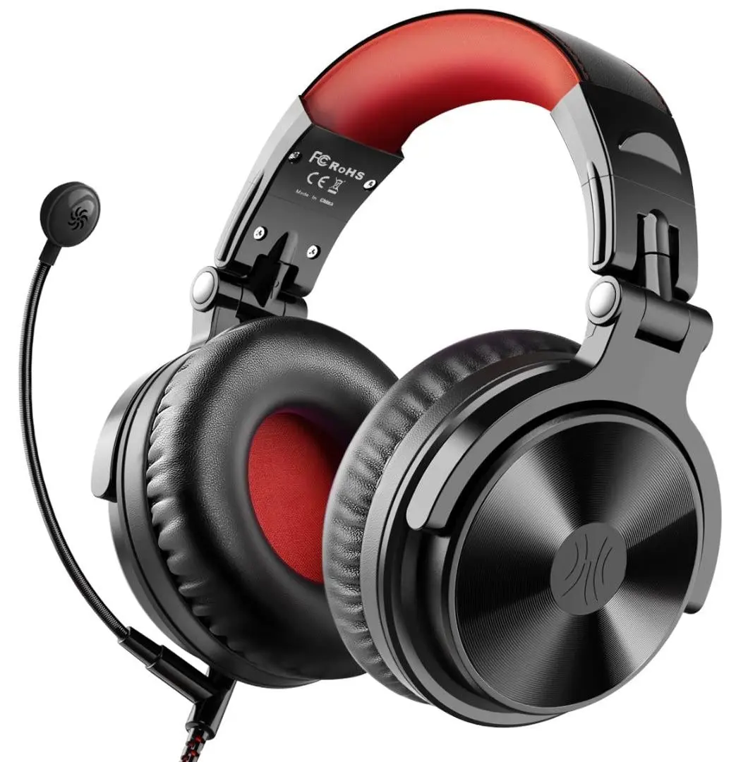 Casti fara fir OneOdio Studio Pro M (Black/Red)