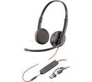 Casti Plantronics Poly Blackwire 3225 (Black)