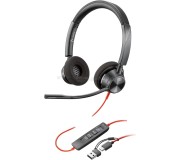 Casti Plantronics Poly Blackwire 3320 (Black)