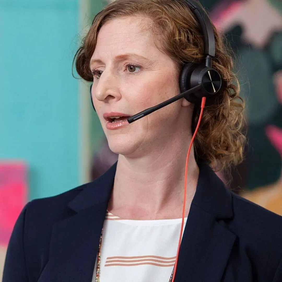 Casti Plantronics Poly Blackwire 3325 (Black/Red)