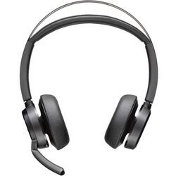 Беспроводные наушники + зарядная станция Poly Voyager Focus 2 USB-A 77Y87AA (Black) Thumb