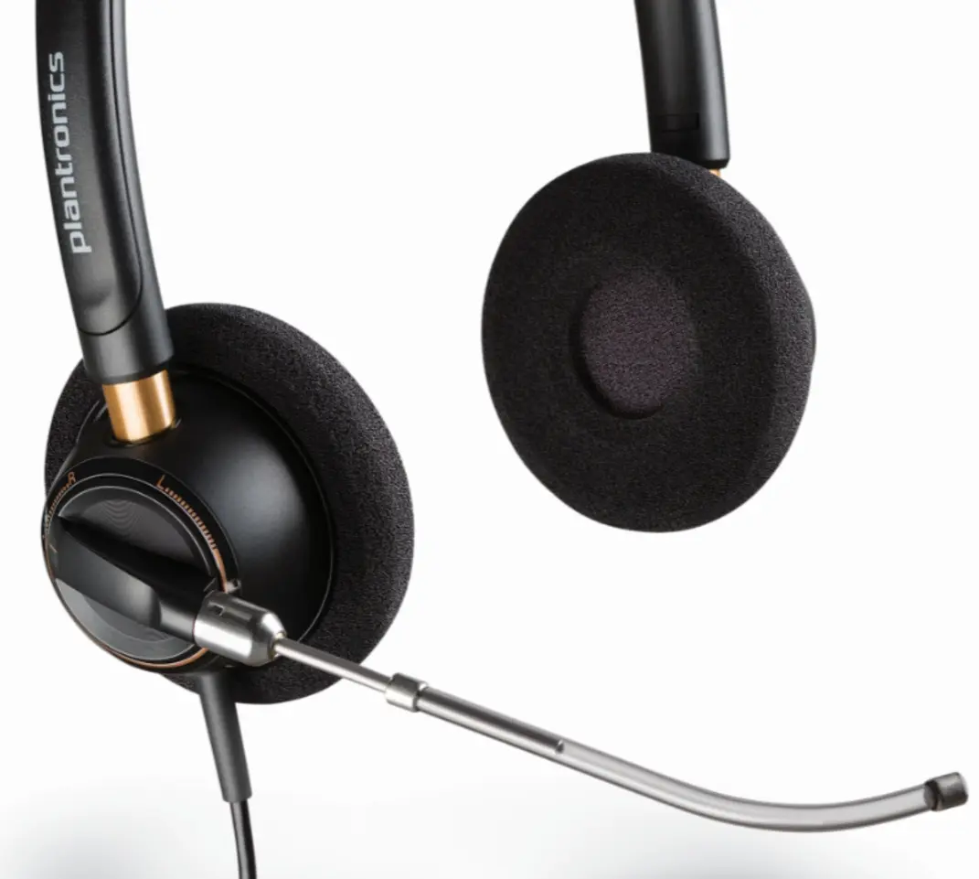 Casti binaurale Poly EncorePro HW520V (Black)