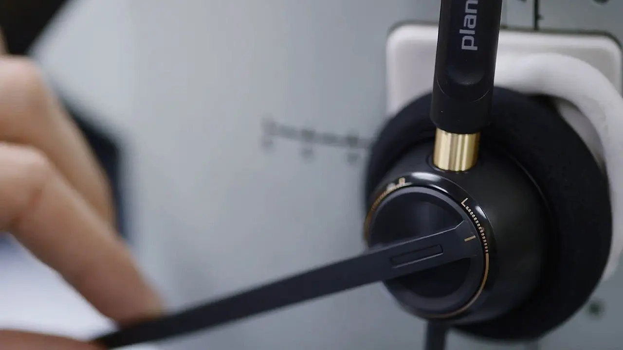 Casti binaurale Poly EncorePro HW520V (Black)