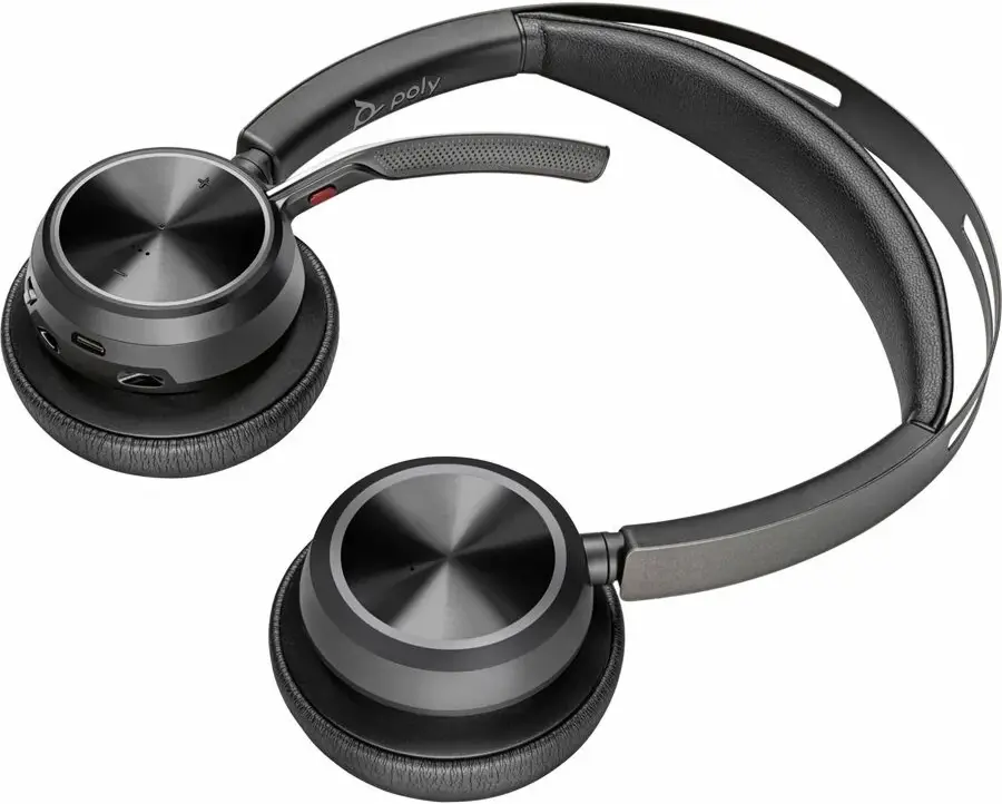 Casti Poly Voyager Focus 2 (Black) - 2