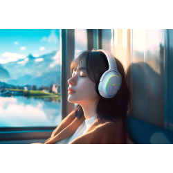 Casti fara fir Razer Barracuda X Chroma (White) Thumb