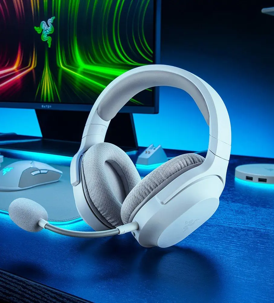 Casti Razer Barracuda X (Mercury White) - 7