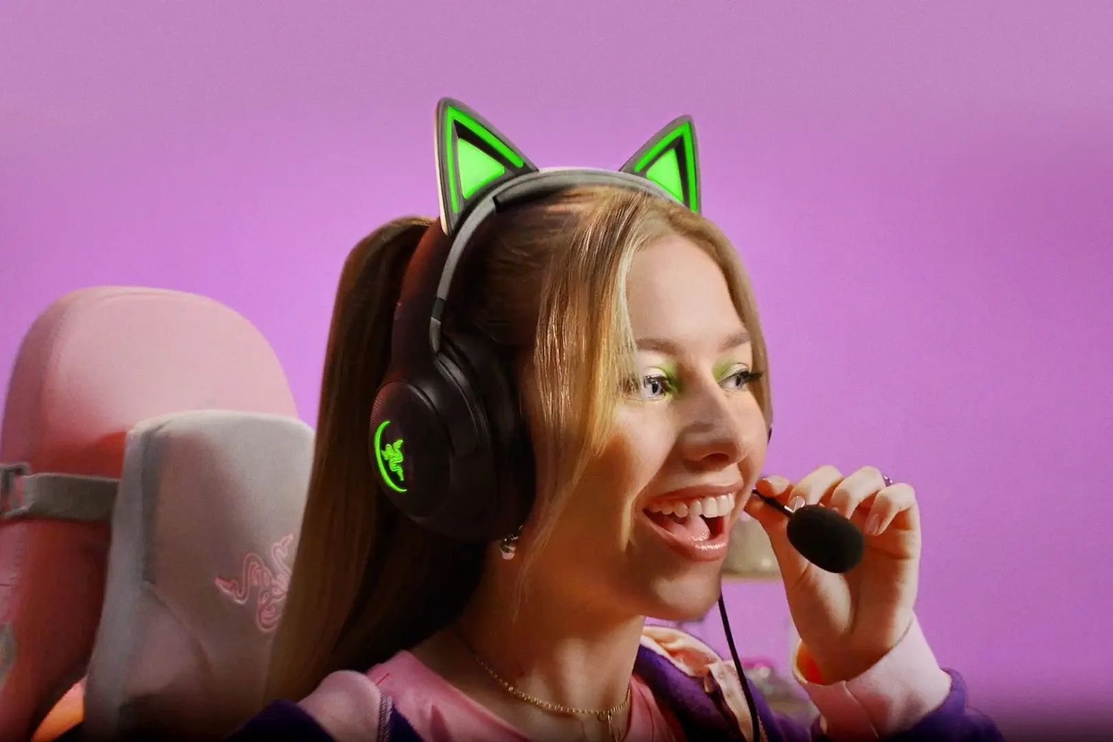 Casti Razer Kraken Kitty V2 (Black)