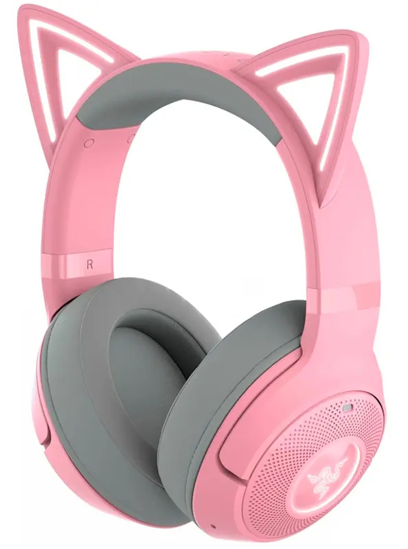 Наушники Razer Kraken Kitty V2 (Quartz/Pink)