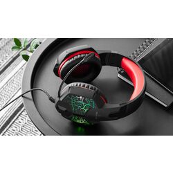 Casti Real-El GDX-7750 (Black/Red) Thumb