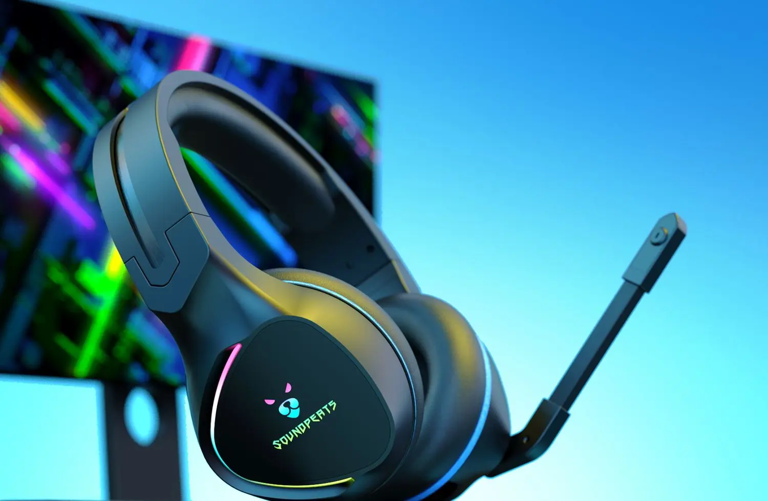 Casti Soundpeats G1 (Black)