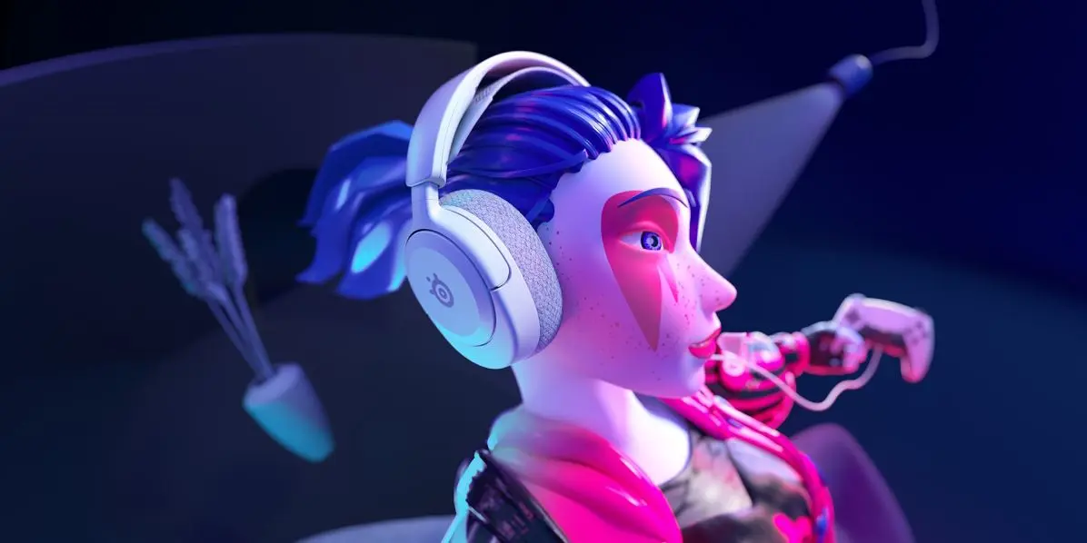 Casti SteelSeries Arctis Nova 1p (White)