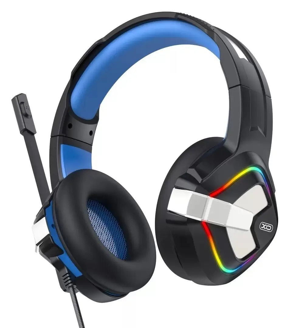 Casti XO GE-08 Static RGB (Black)