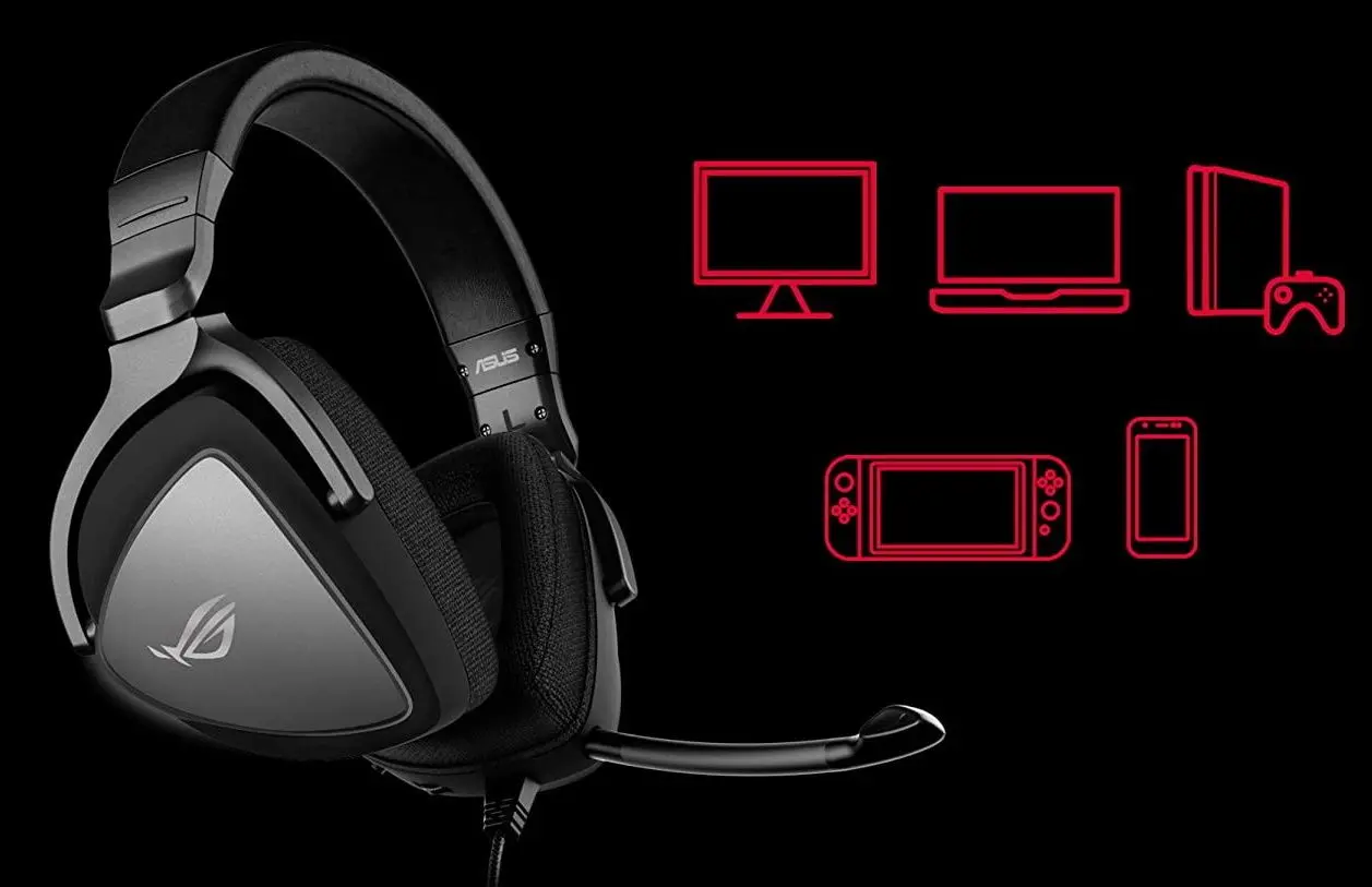 Наушники Asus ROG Delta Core (Black) - 2