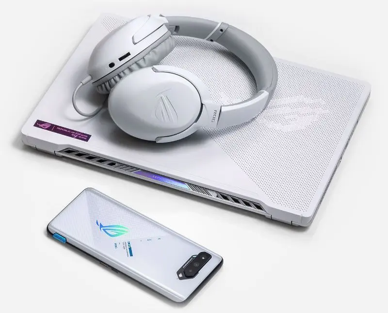 Наушники Asus ROG Strix Go Core (White)