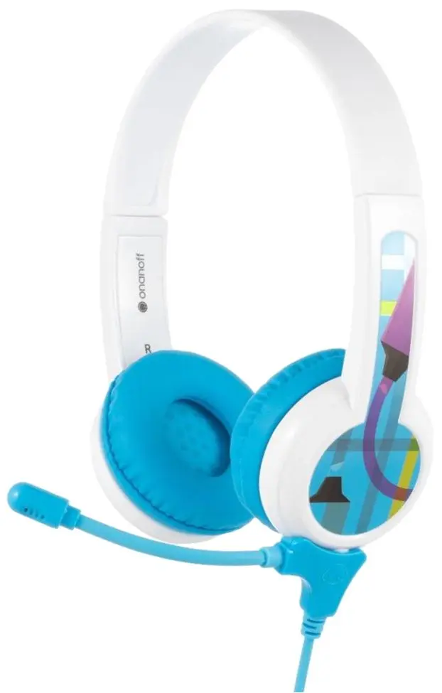 Casti pentru copii BuddyPhones Studybuddy (Blue)