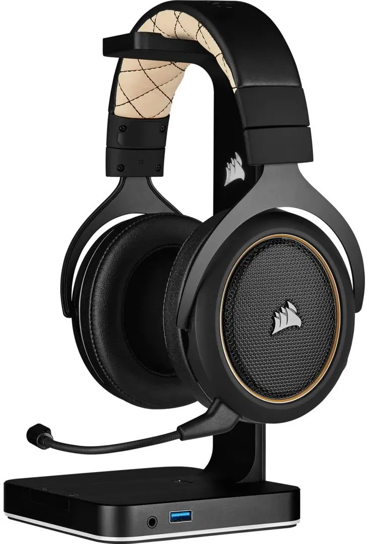 Casti fara fir Corsair HS70 PRO (Cream/Black)