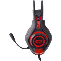 Casti Esperanza Deathstrike EGH420R (Black/Red) Thumb