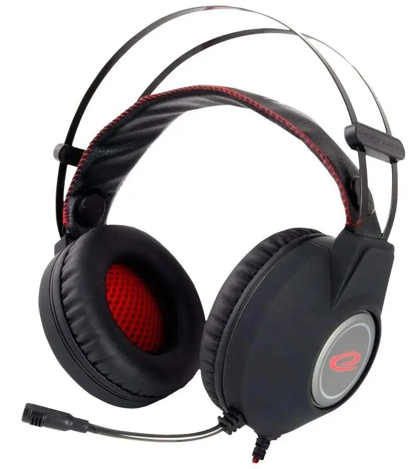 Casti Esperanza EGH440 (Black/Red)