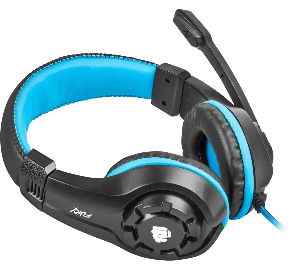 Casti Fury Wildcat (Black/Blue)