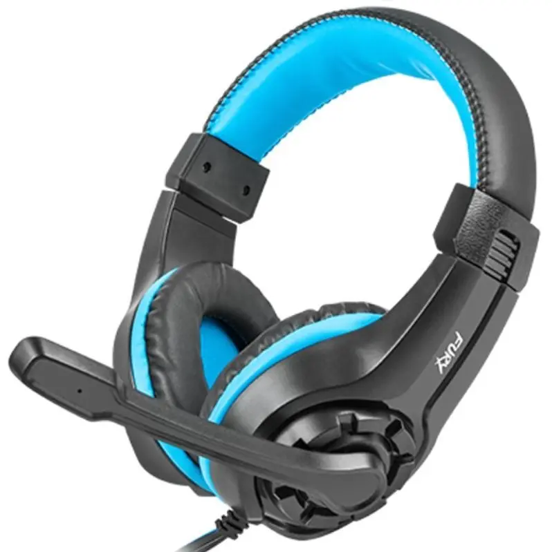 Casti Fury Wildcat (Black/Blue)