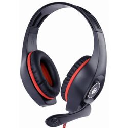 Casti Gembird GHS-05-R (Black/Red)