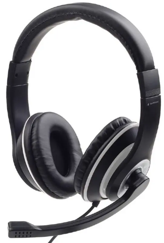 Casti Gembird MHS-03-BKWT (Black)